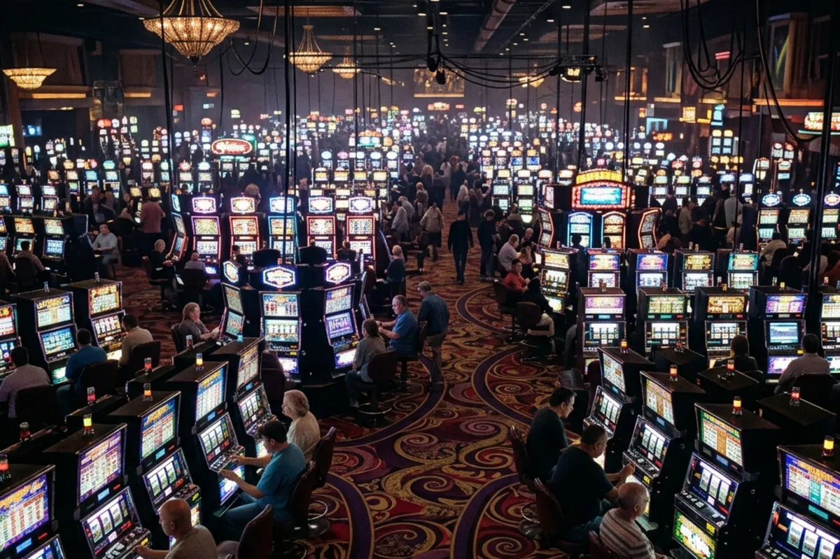 Casino floor design: engineered to exploit every cognitive shortcut