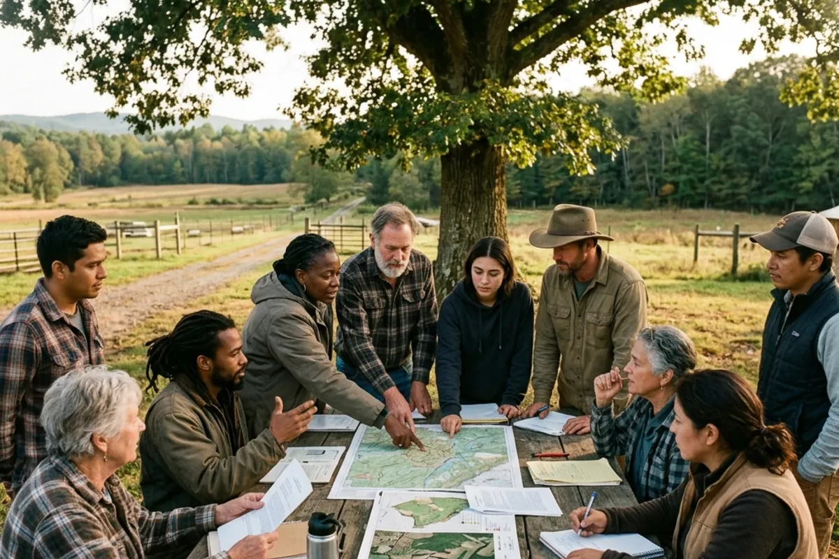 Elinor Ostrom's principles: real communities managing shared resources