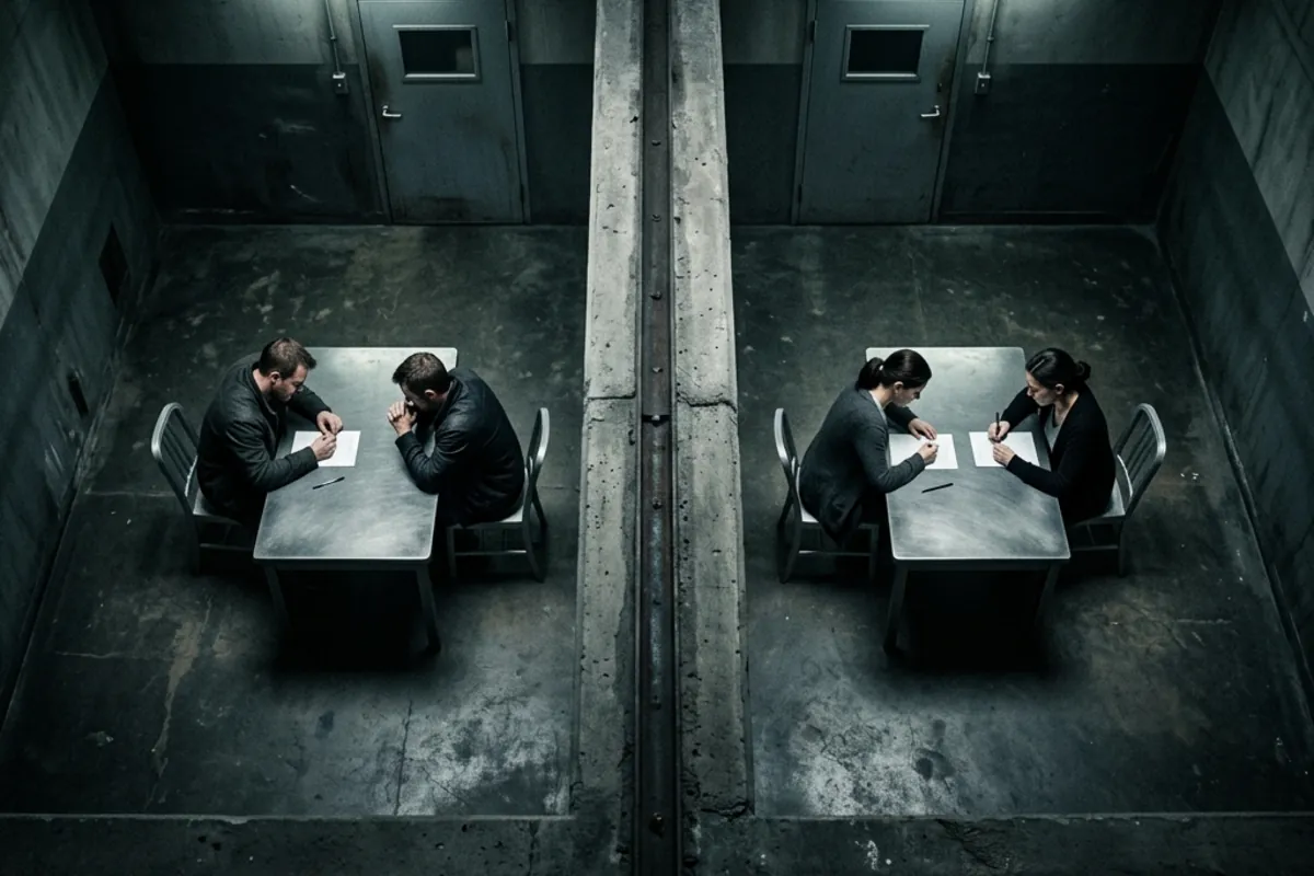 The payoff matrix: why defection tempts even when cooperation wins
