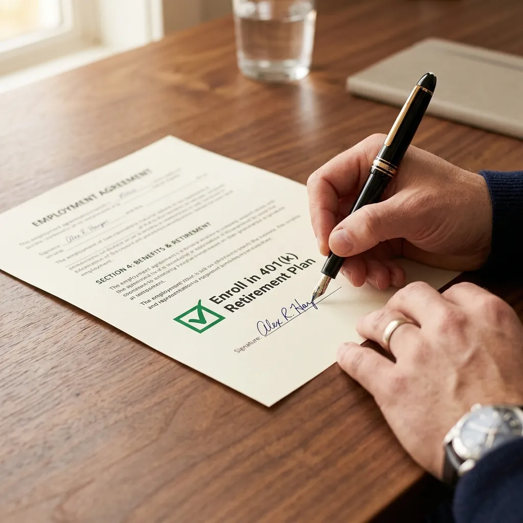 Nudge: retirement savings participation skyrockets when enrollment is the default
